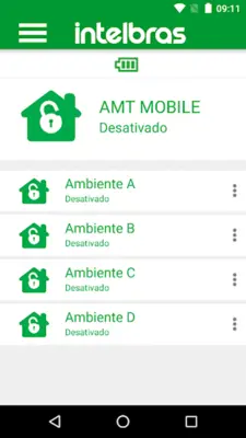 Intelbras AMT MOBILE V3 android App screenshot 3